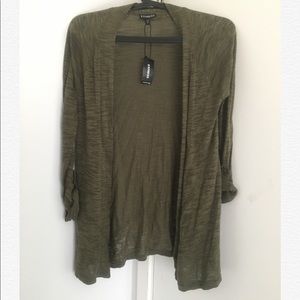 NWT green cardigan - Size S
